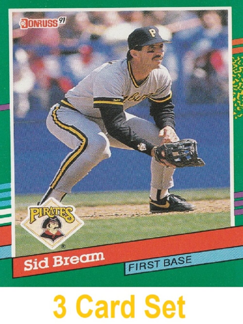 Sid Bream Baseball Card Collection